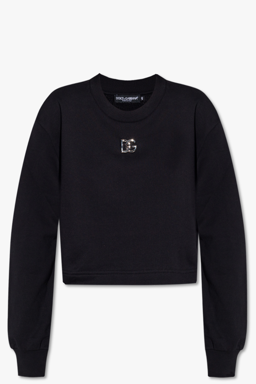 Cropped sweatshirt with logo Dolce & Gabbana Cropped sweatshirt with logo Dolce & Gabbana